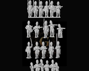 Revolutionary War Grenadiers: 15mm or 13.5mm