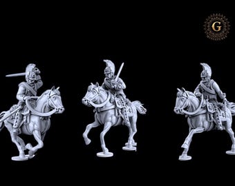 1812 Napoleonic Russian Lieb Guard Cuirassiers 28mm 1/56