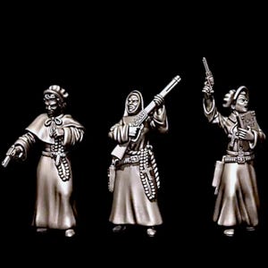 Armed and Dangerous Nuns X3 Wild West Wargames Collectors Figures 28mm/32mm  Dead Man&#39;s Hand, Blackwater Gulch, Gunfighter&#39;s Ball etc