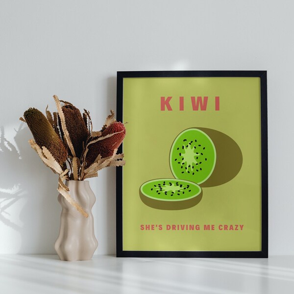 Harry Styles | Kiwi | Lyrics Print | | Music Print | Digital Download | Unframed Music Art | Gig Poster | Concert Poster |