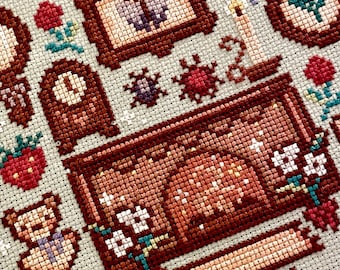 The Gallery Cross Stitch Pattern PDF