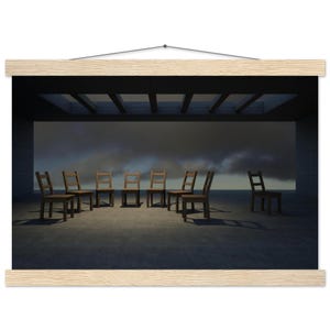 Arte Minimalista "Discriminación", Póster Emocional para Decoración de Pared – Opera d'arte minimalista di Greenleaf Design, stampa di alta qualità