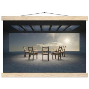 Arte Minimalista "Amistad", Póster Emocional para Decoración de Pared – Opera d'arte minimalista di Greenleaf Design, stampa di alta qualità