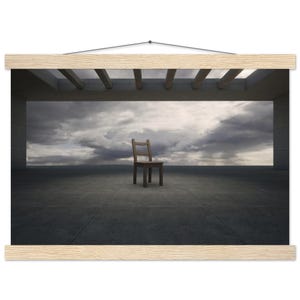Arte Minimalista "Soledad", Póster Emocional para Decoración de Pared – Opera d'arte minimalista di Greenleaf Design, stampa di alta qualità