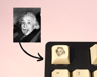 Custom Mechanical Keyboard Caps| Personalised ESC Key caps  | Custom XDA Profile PBT Key caps With Your Picture Logo or Text