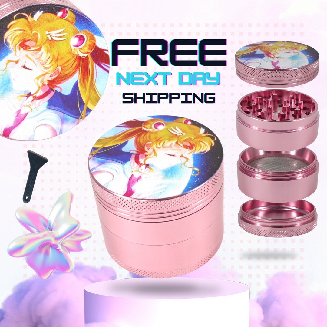 Sailor Moon Grinder Cute Grinder Grinders Anime Cartoon Etsy