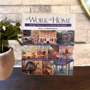 Coffee Table Book: At Work At Home (2001), Coffee Table Decor, Home Decor, Shelf Decor, Interior Design, Living Room Decor, Gift Idea
