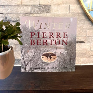 Coffee Table Book: Winter (1999), Gift Idea, Coffee Table Decor, Home Decor, Shelf Decor, Book Staging, Living Room Decor, Portrait Book