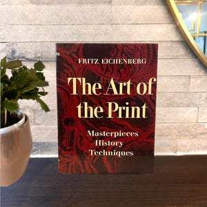 Vintage Coffee Table Book: The Art of the Print (1976) Gift Idea, Coffee Table Decor, Home Decor, Decor, Book Staging, Art Book, Vintage Art