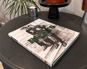 Coffee Table Book: Roots - 40 Years of Style (2013), Gift Idea, Coffee Table Decor, Home Decor, Shelf Decor, Book Staging, Living Room Decor