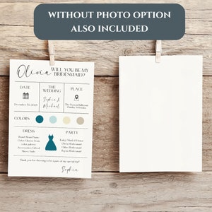 Free Bridesmaid Proposal Earing Printables