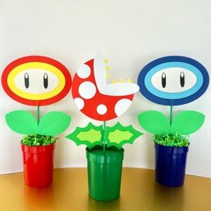 Super Mario Bros. Centerpieces - Etsy