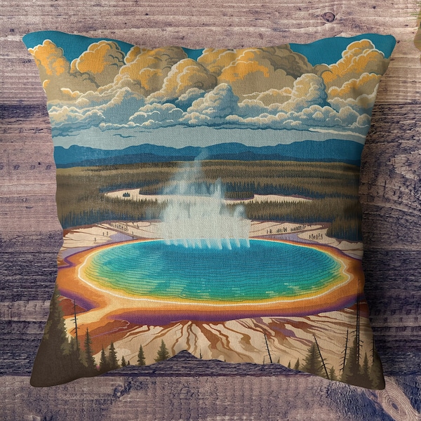 National Park Pillow Etsy
