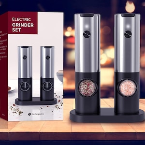 USB Rechargeable Electric Salt and Pepper Grinder Indonesia