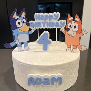 Topper per torta ispirato al blu I Compleanno I Topper per torta personalizzato