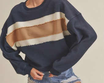 Winnie Striped Pullover Sweater