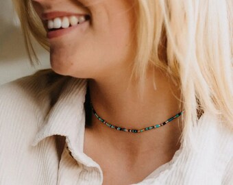 Alila Dainty Beaded Choker