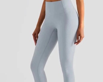 Margaret Ribbed High Waist Leggings