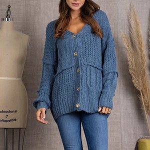 Ellie Cable Knit Cardigan image 1
