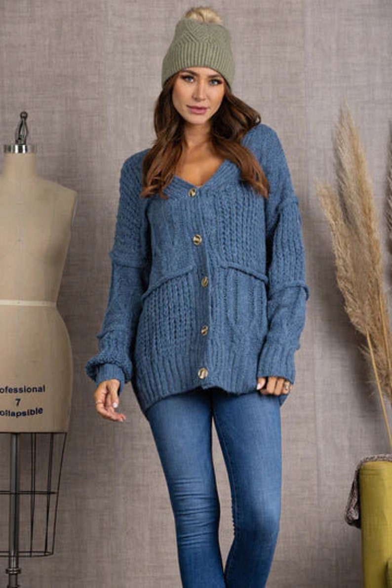 Ellie Cable Knit Cardigan image 1