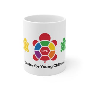 CYC Turtle Logo Ceramic Mugs - Choice of 3 sizes (11oz\15oz\20oz)