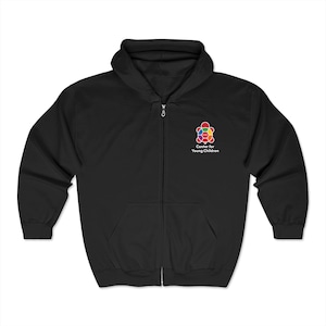 Adult Unisex Heavy Blend™ Full Zip Hooded Sweatshirt with CYC Logo on the Back