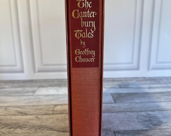 Los cuentos de Canterbury – Geoffrey Chaucer / Heritage Press Tapa dura con estuche / Literatura clásica