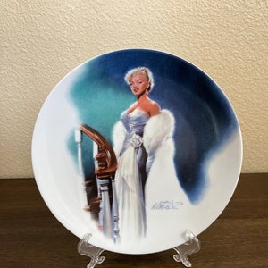 Marilyn Monroe: In ALL ABOUT EVE 1992 Collectors Plate