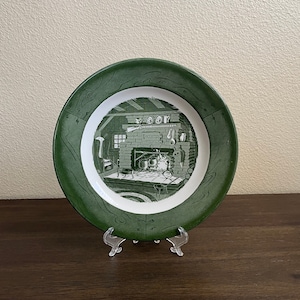 1950s Vintage Colonial Homestead Plate By Royal China