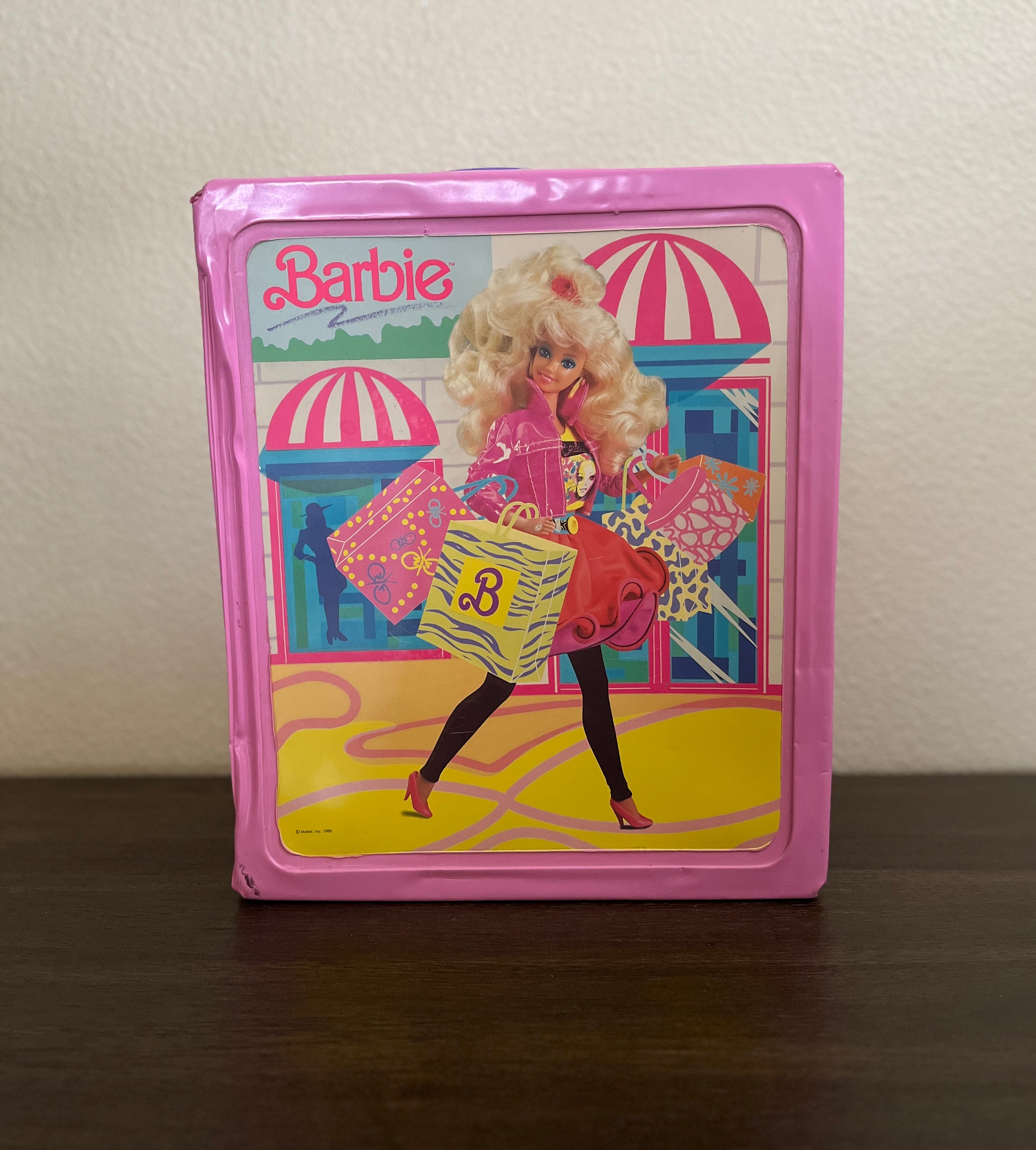 1989 Barbie Pink Carrying Case