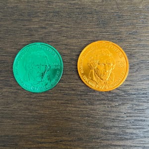 Julien Poydras Mardi Gras Copper + Green Coins - New Orleans Fabulous