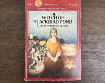 The Witch of Blackbird Pond - Vintage 1981 Paperback Book - By: Elizabeth George Speare