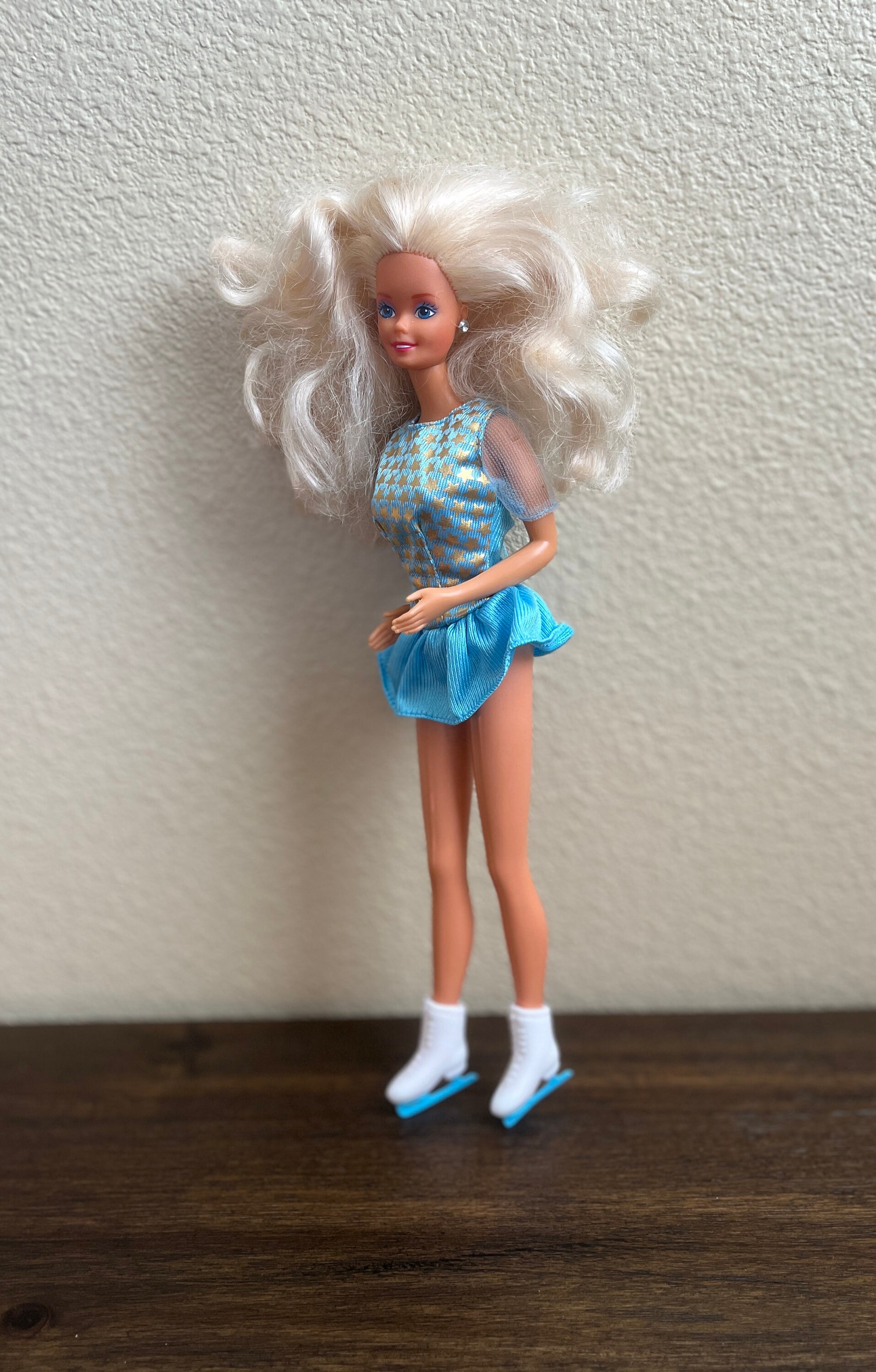 1990s Ice Skating Barbie Skates and Outfit Etsy