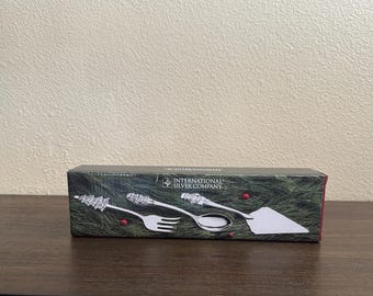 International Silver Company - Christmas 3pc. Serving Set - Etsy