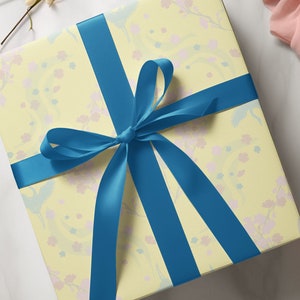 Confezione regalo artistica con gru e rose: stampa a inchiostro GreenGuard con motivo a rombi per regali di anniversario e festività