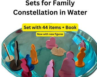 Family Constellation Dolls for Water-Based Therapy, EVA Foam Figures