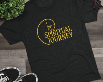 Spiritual Journey T-Shirt, Meditation Tee, Mindfulness Shirt, Spirituality Top, Yoga Clothing, Zen Vibes Apparel