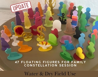 Family Constellation Dolls for Water-Based Therapy, EVA Foam Figures