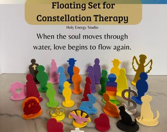 Family Constellation Dolls for Water-Based Therapy, EVA Foam Figures