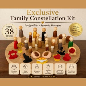 Family Constellation Wooden & EVA Figures Kit