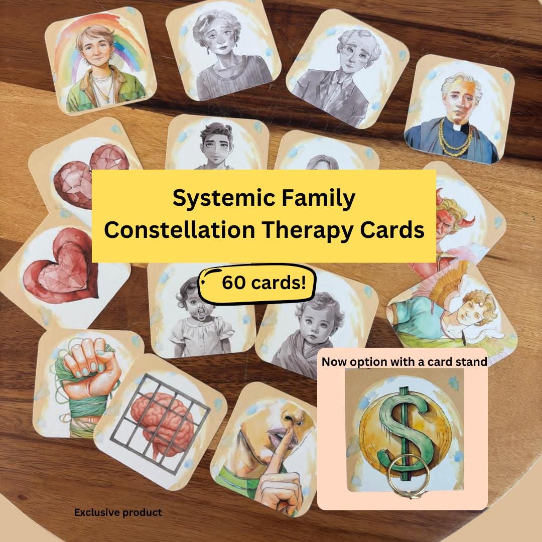 Systemic Family Constellation Card Set – Systemic Therapy Tools for ...