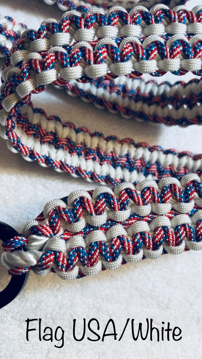 Paracord Rope Engel Lunchbox Cooler Strap Double Cobra Custom Made in