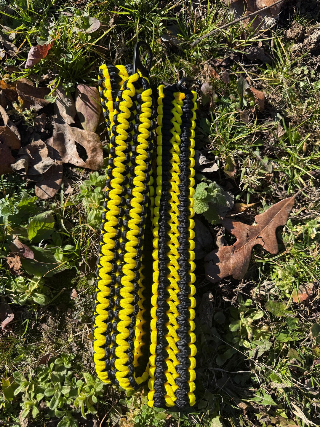 RTS Ready to Ship - Black and Yellow - Paracord Rope Engel Lunchbox ...