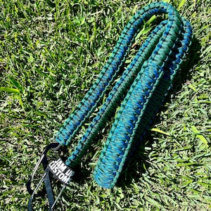 Paracord Rope Engel Lunchbox Cooler Strap 54&quot; Cobra Braid & Engel Bottom Strap Custom Handmade in US