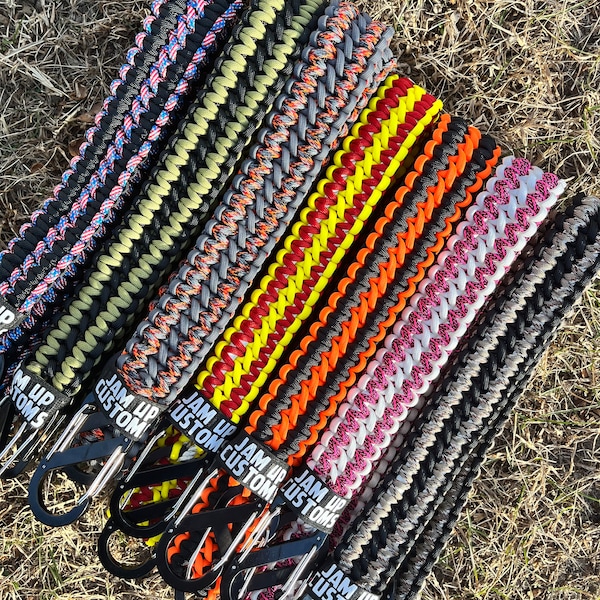 Paracord Rope Engel Lunchbox Cooler Strap Double Cobra Custom Made in US 54 Inches