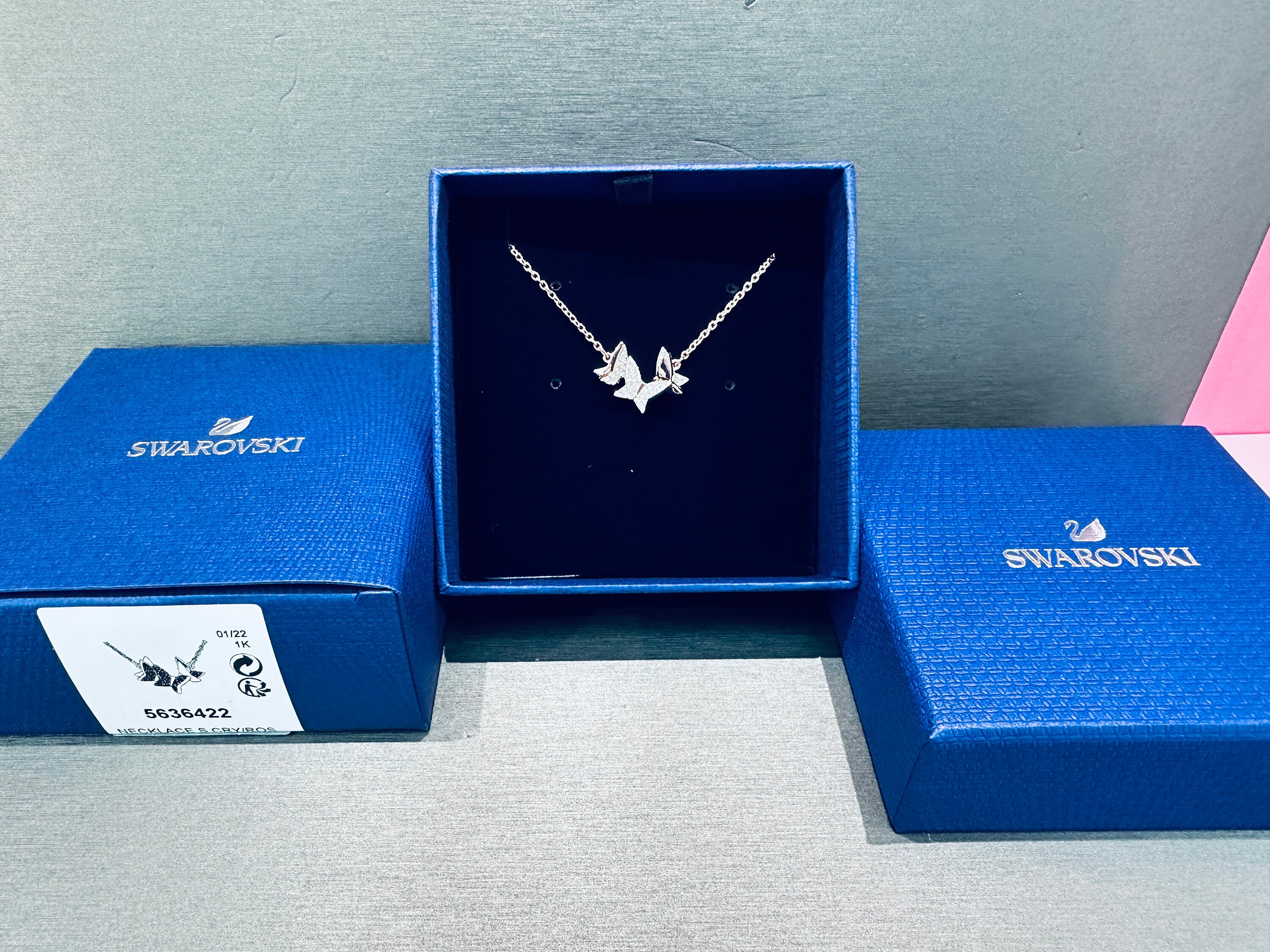 Swarovski online lilia necklace
