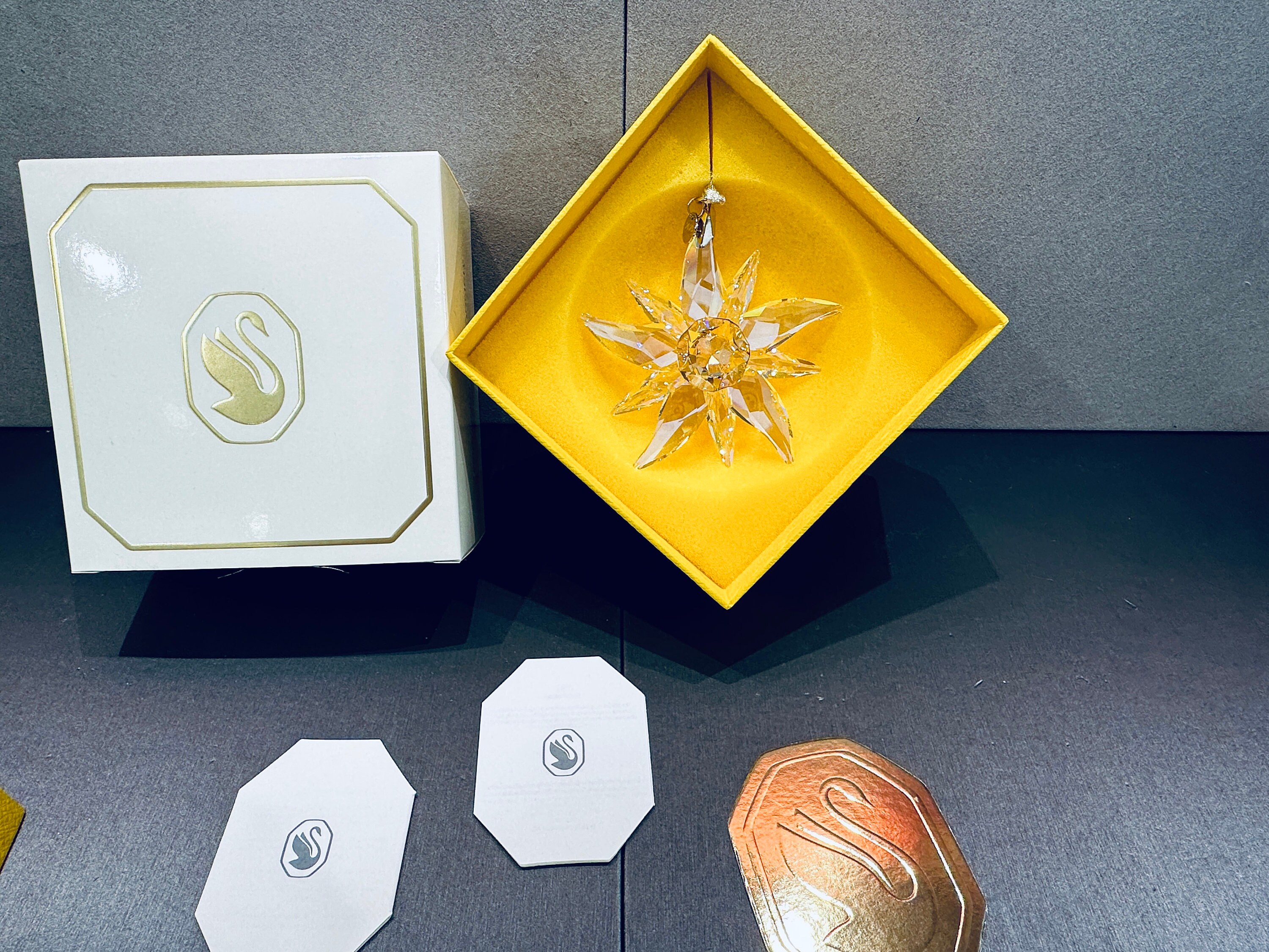 Swarovski SCS Annual Edition Edelweiss Ornament 2023. Original Etsy