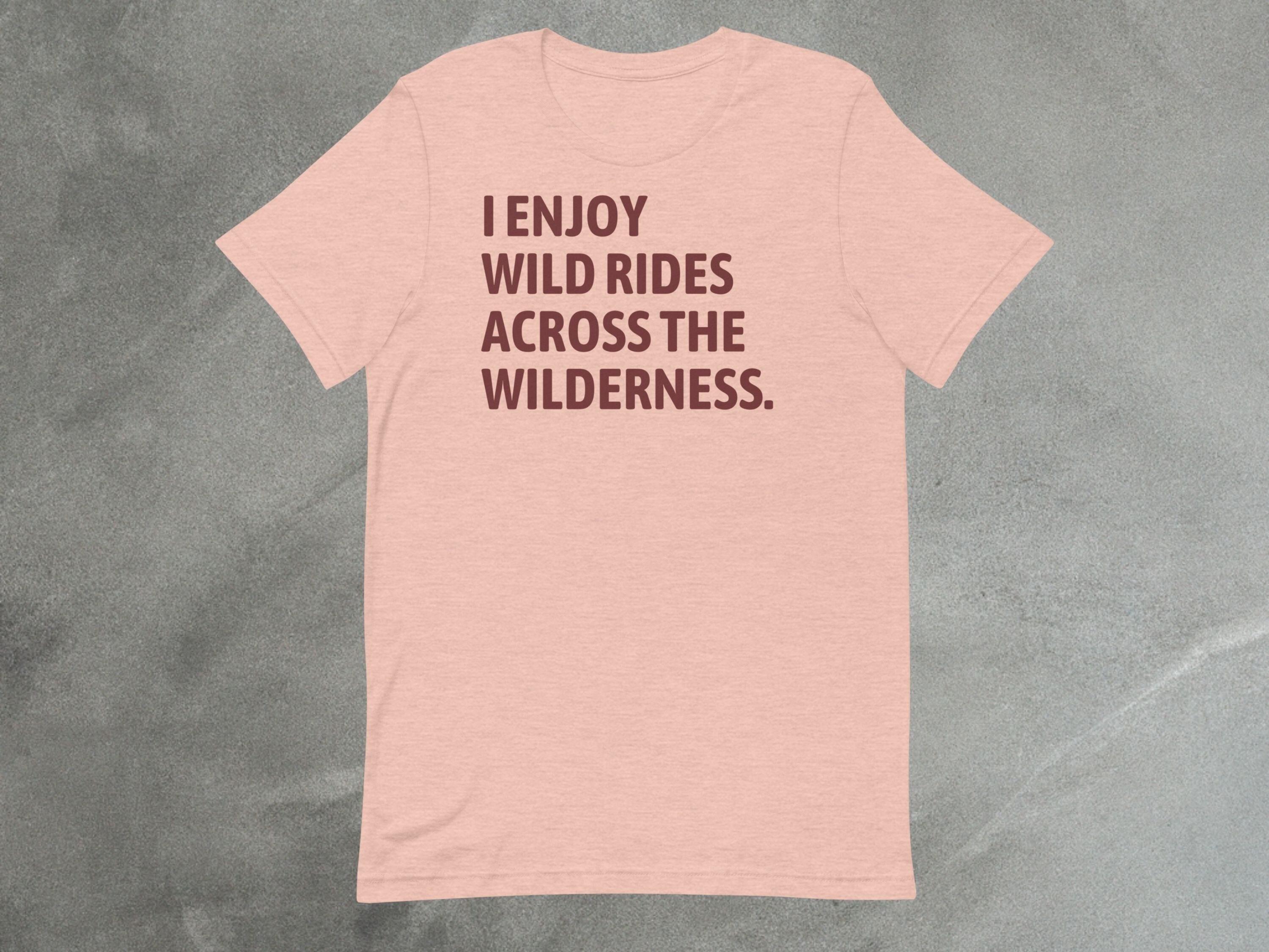 Wild Rides Tee | Theme Park TShirt | Funny Roller Coaster Tee Shirt