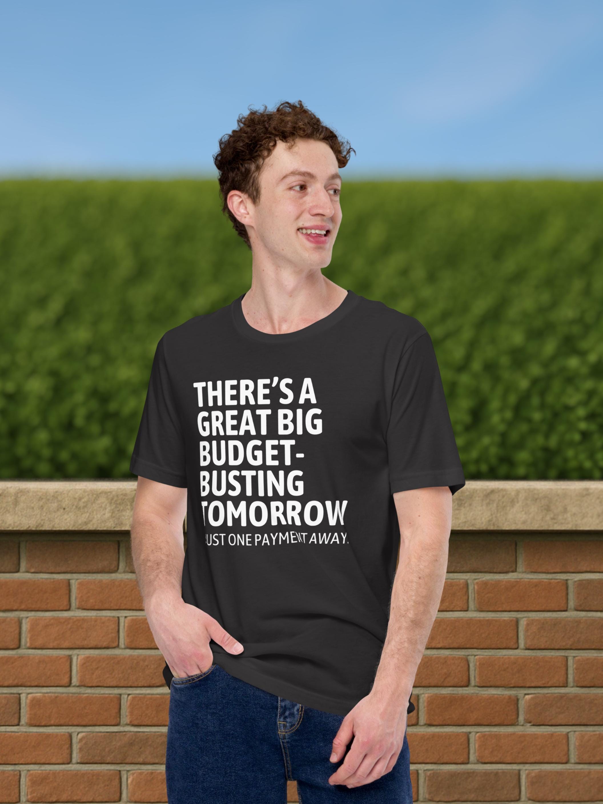 Funny Theme Park Shirt | Great Big Budget-Busting Tomorrow Tee image 4