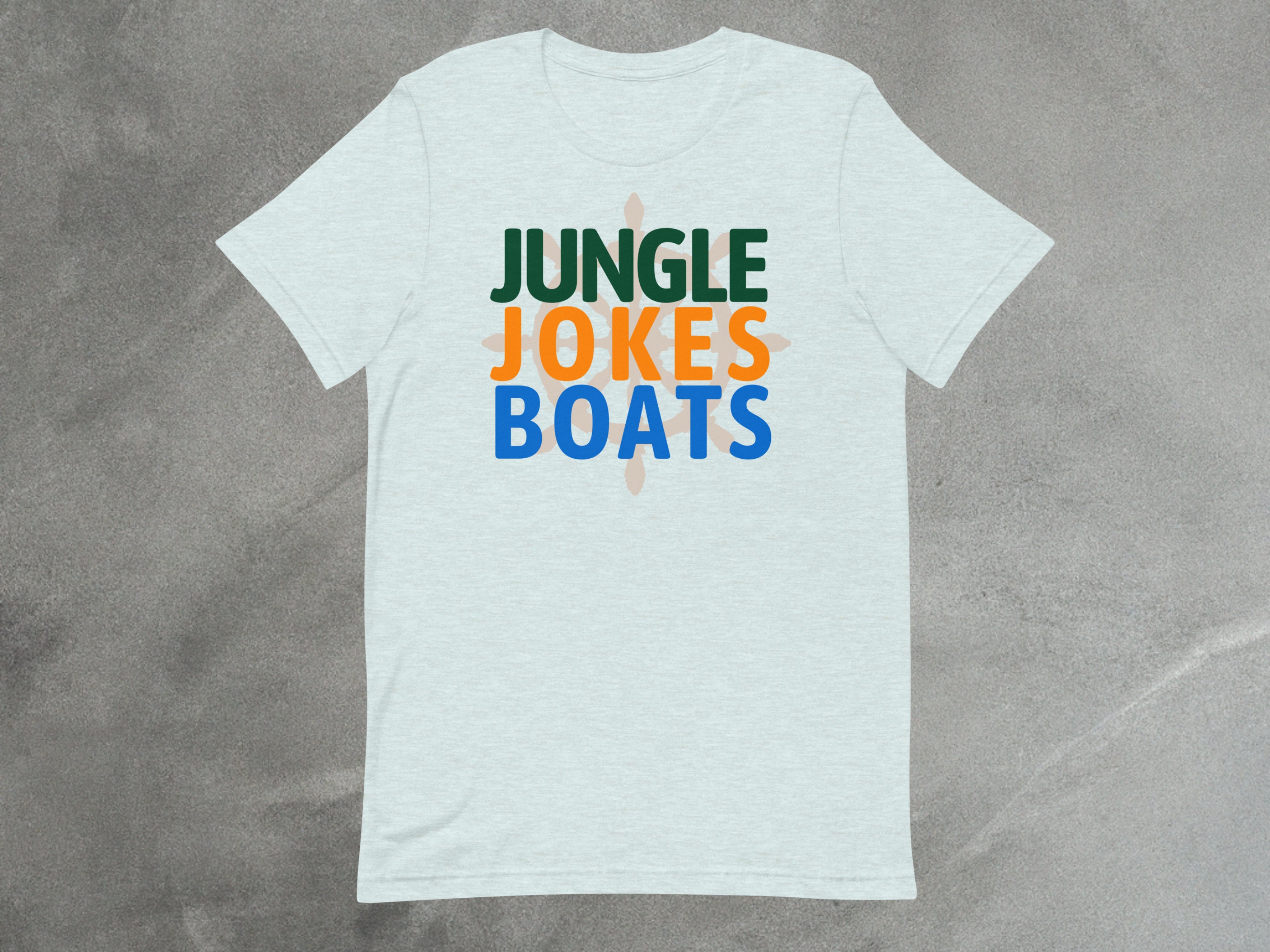 Jungle Jokes Boats T-Shirt: Adventure Humor Tee image 3